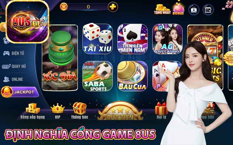 Định nghĩa cổng game 8US